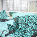 Haunted Mansion Icons Teal Wrapping Paper Roll