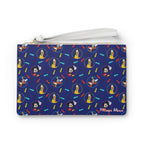 Character Arrows Convertible Wristlet Clutch