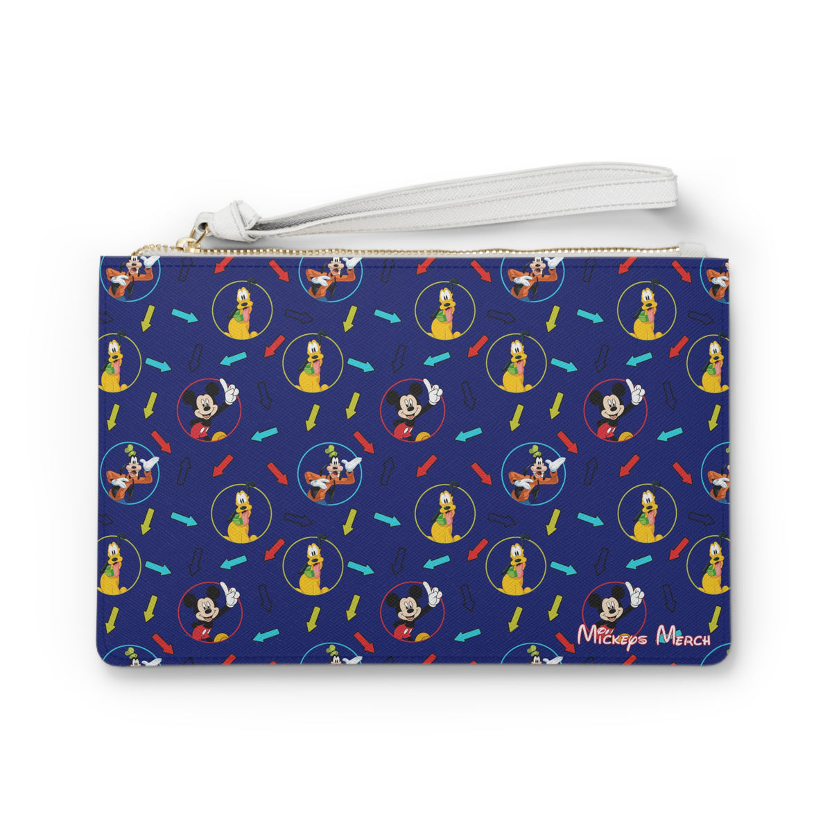 Character Arrows Convertible Wristlet Clutch