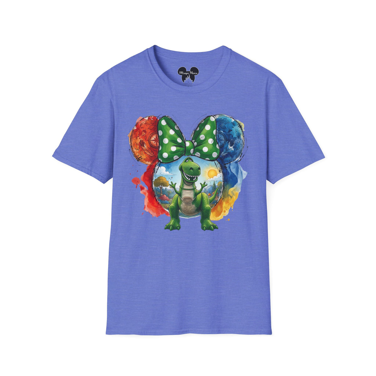 Toy Story - Rex's Prehistoric Polka Vignette Unisex Graphic Tee
