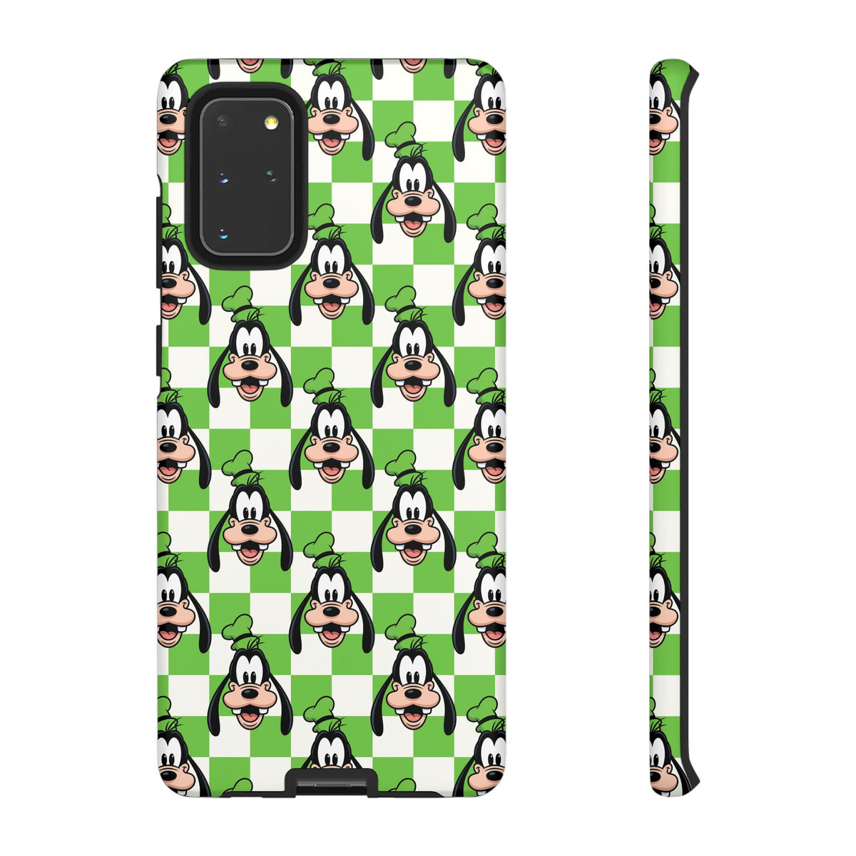 Green Checkerboard Goofy Resort Ready Cell Phone Tech Case