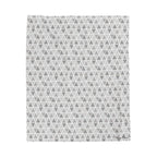 Epcot Ball Pattern Velveteen Plush Blanket