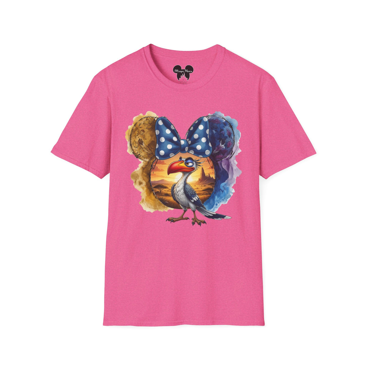 Lion King - Zazu's Pride Lands Vignette Unisex Graphic Tee