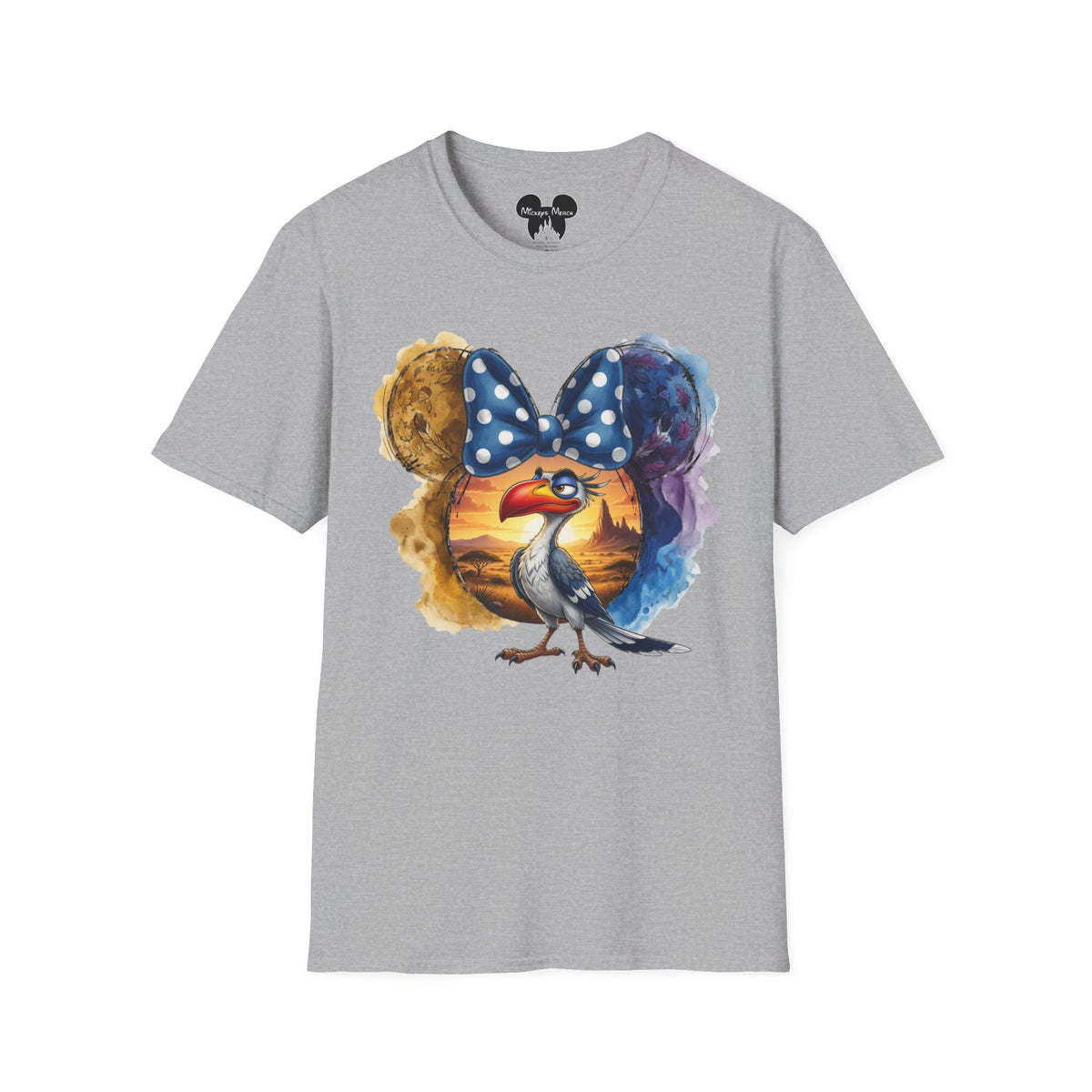 Lion King - Zazu's Pride Lands Vignette Unisex Graphic Tee