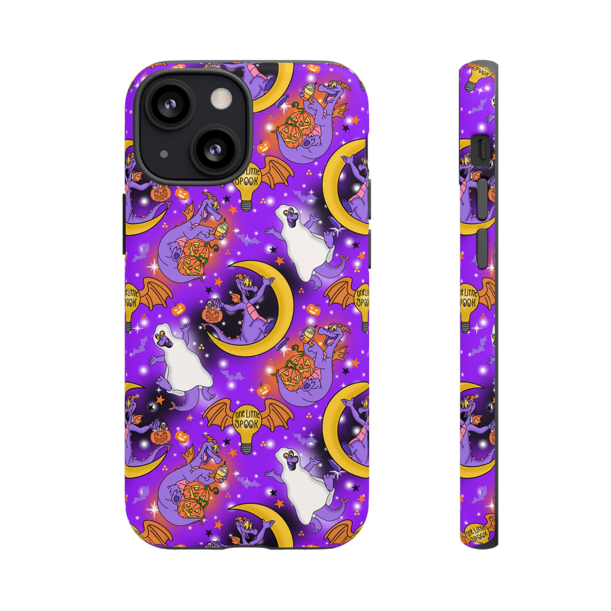 Figment on the Moon Purple Resort Ready Cell Phone Tech Case