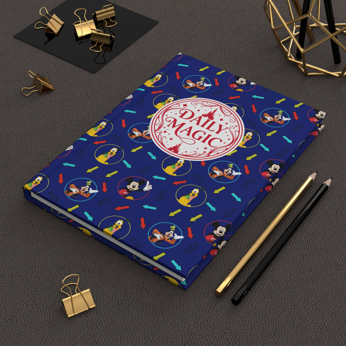 Character Arrows Daily Magic Matte Hardcover Journal