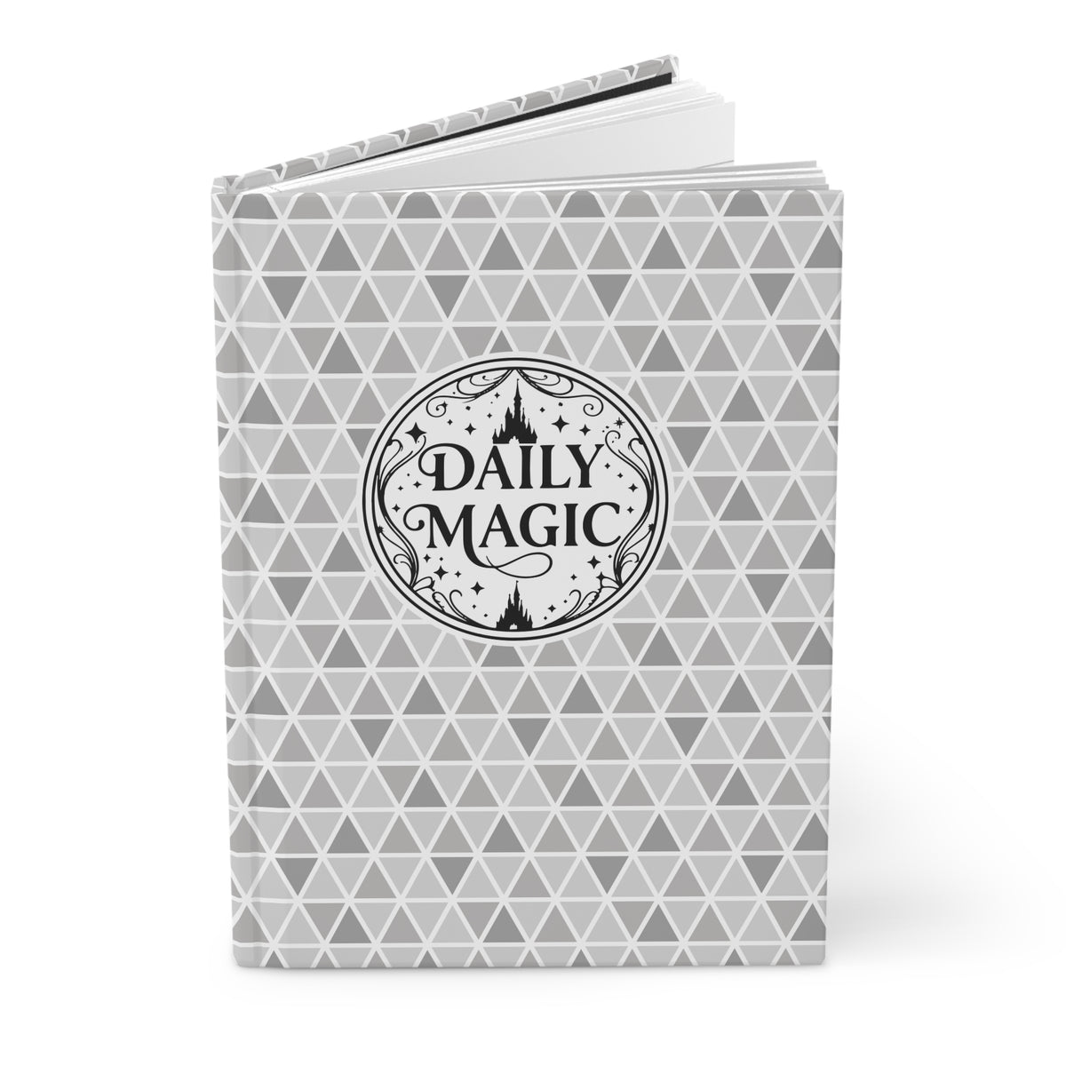 Epcot Ball Pattern Daily Magic Matte Hardcover Journal