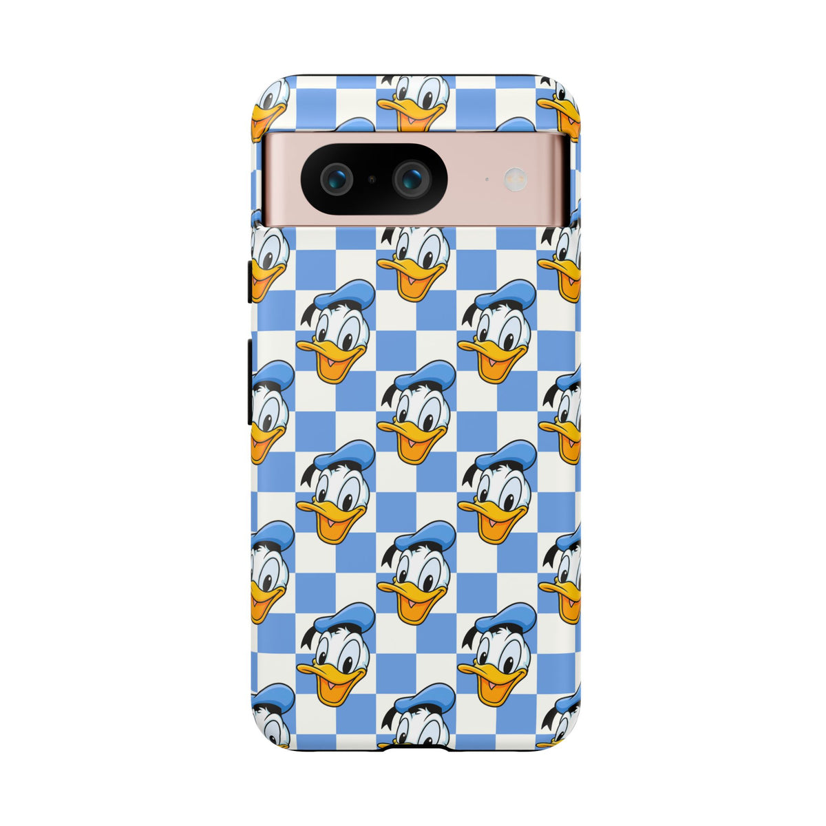 Blue Checkerboard Donald Resort Ready Cell Phone Tech Case