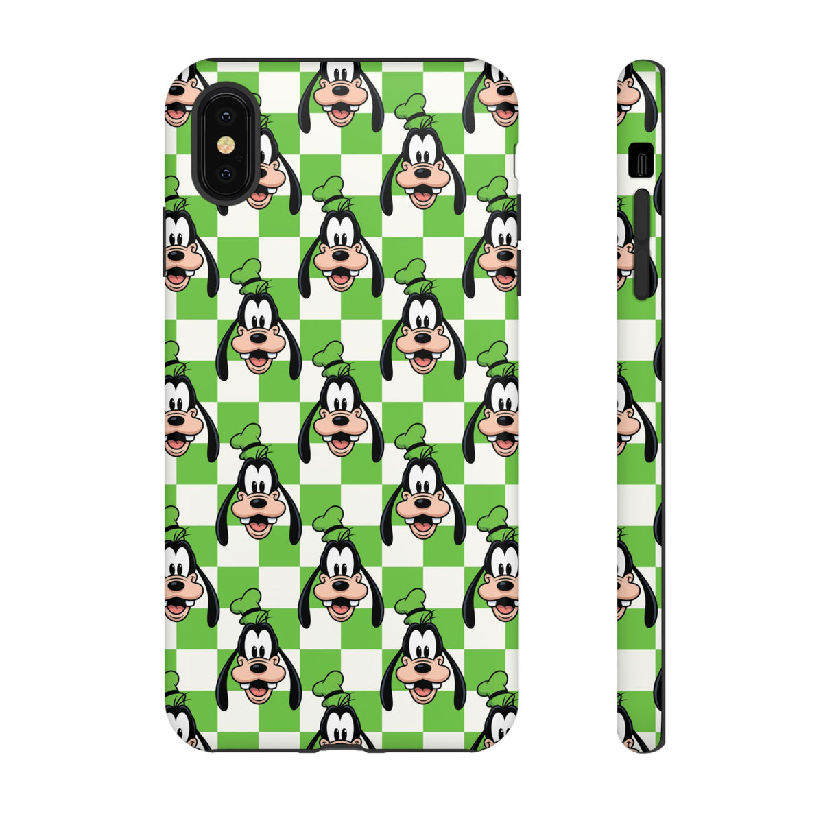 Green Checkerboard Goofy Resort Ready Cell Phone Tech Case