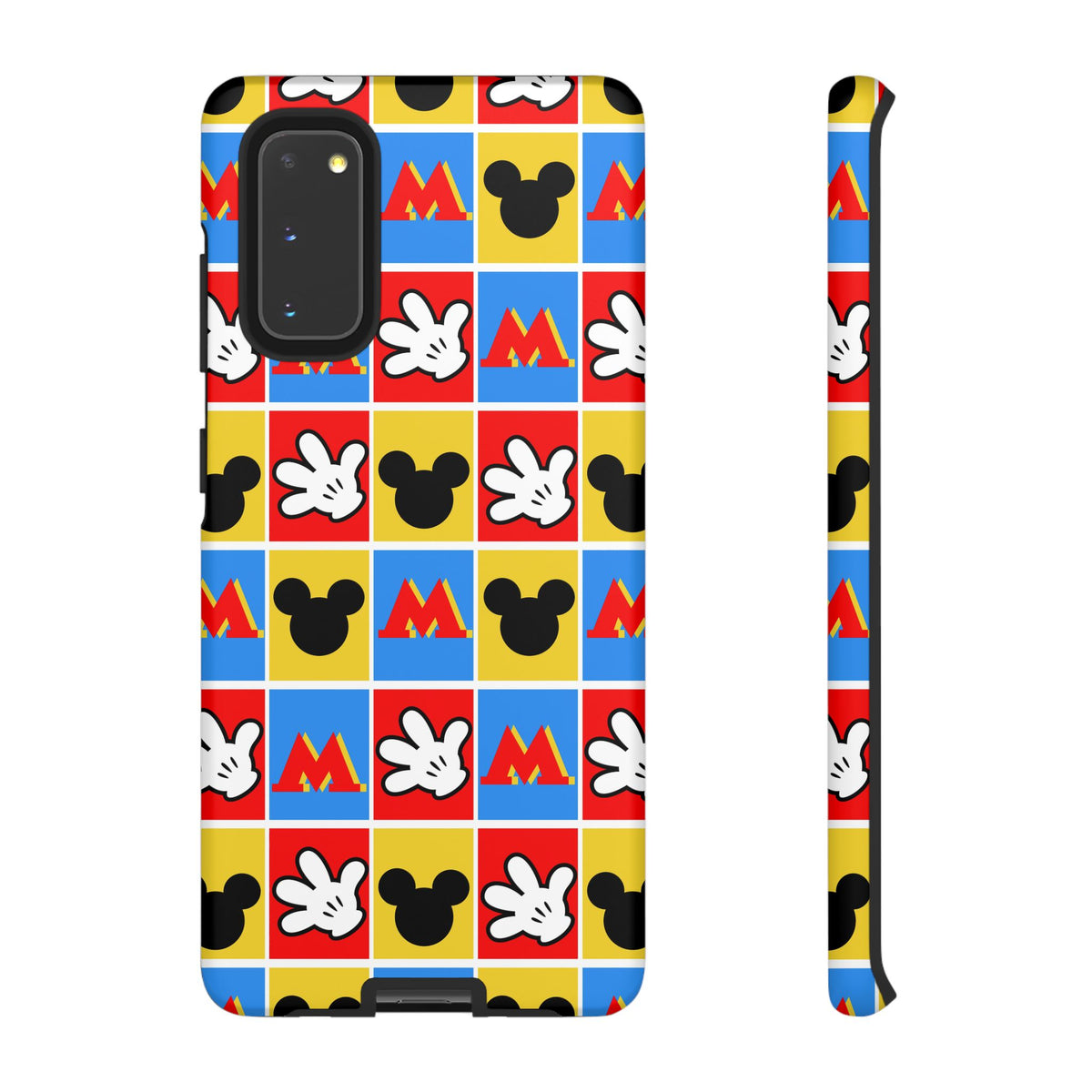 Checkerboard Mickey Hands Resort Ready Cell Phone Tech Case