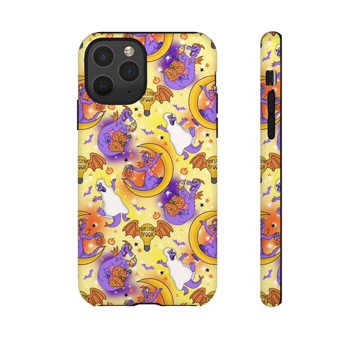 Figment on the Moon Yellow Resort Ready Cell Phone Tech Case