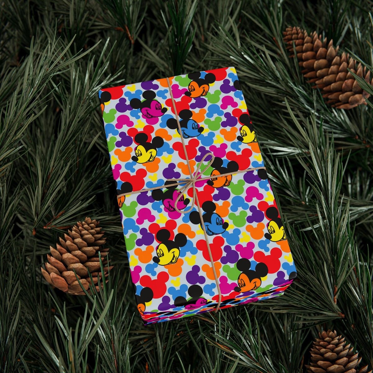 Technicolor Mouse Wrapping Paper Roll