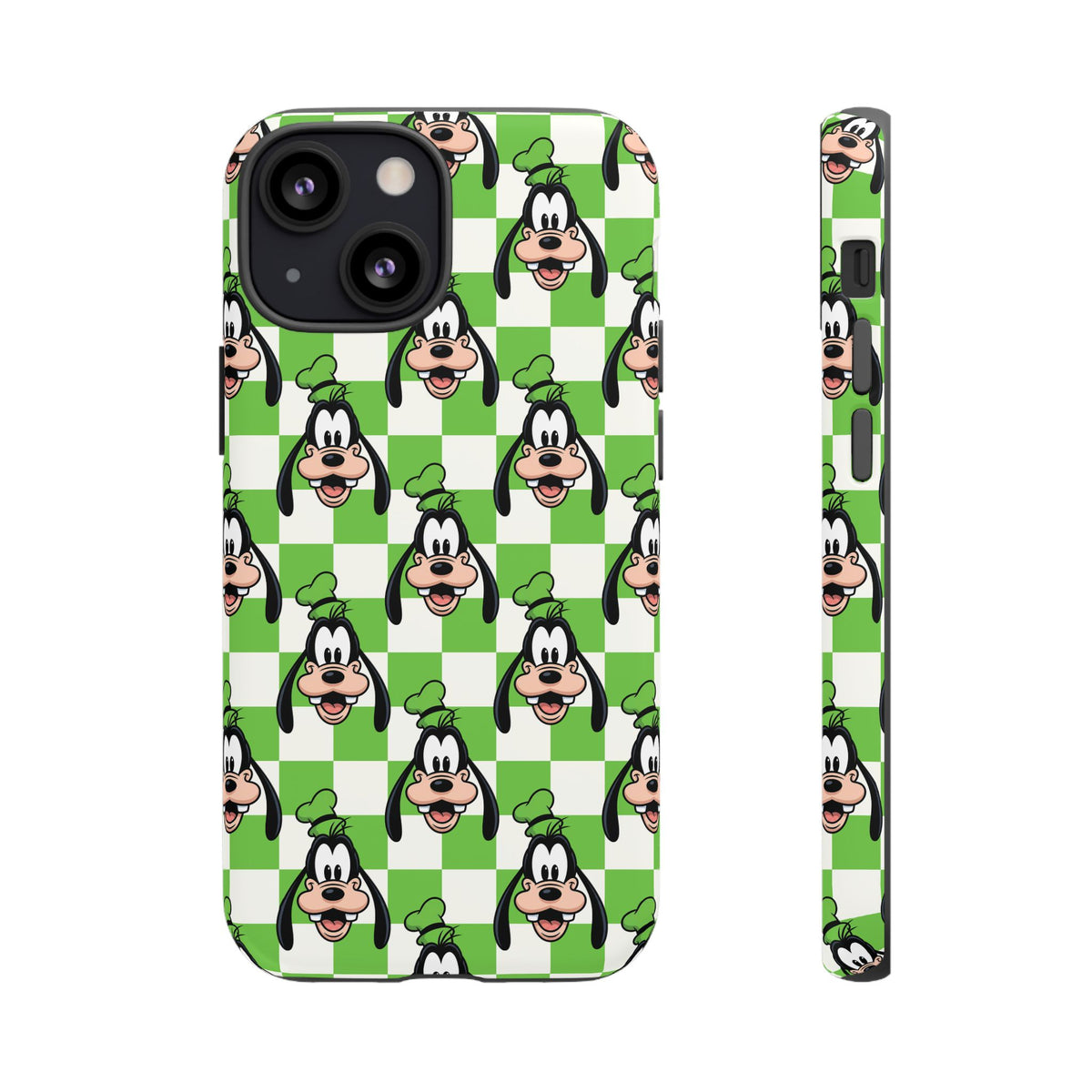 Green Checkerboard Goofy Resort Ready Cell Phone Tech Case