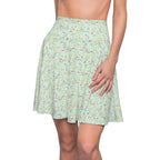 Character Autographs on Green Skater Skirt