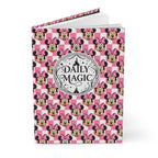Pink Checkerboard Minnie Daily Magic Matte Hardcover Journal