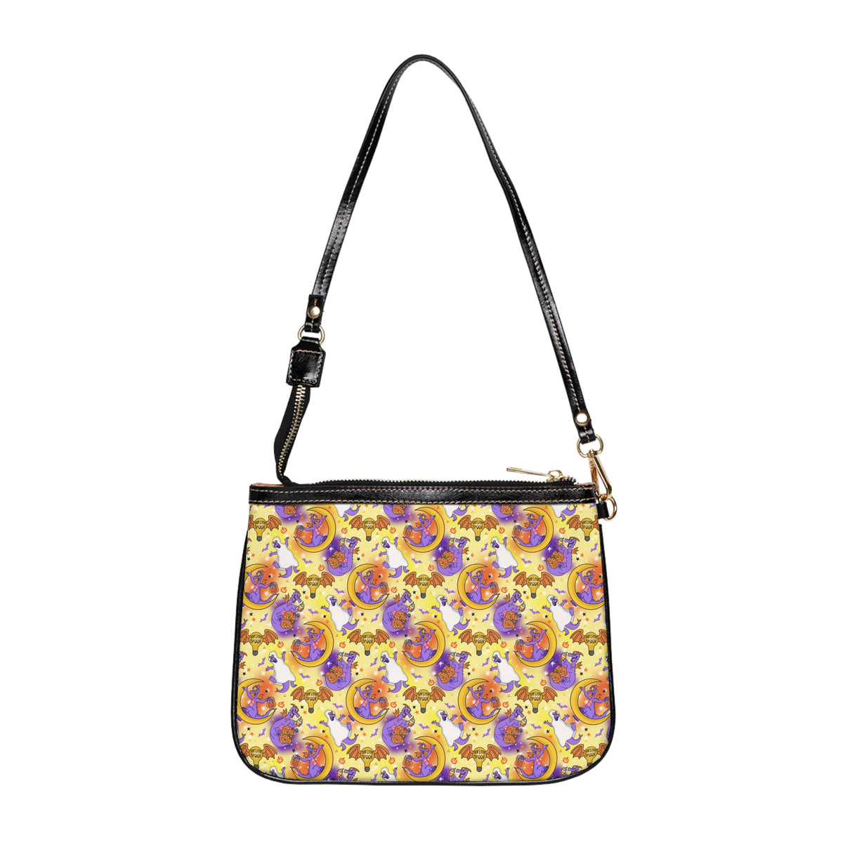 Figment on the Moon Yellow Small Shoulder Bag