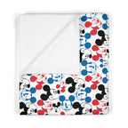 Emoji Mickey Happily Ever After Baby Blanket