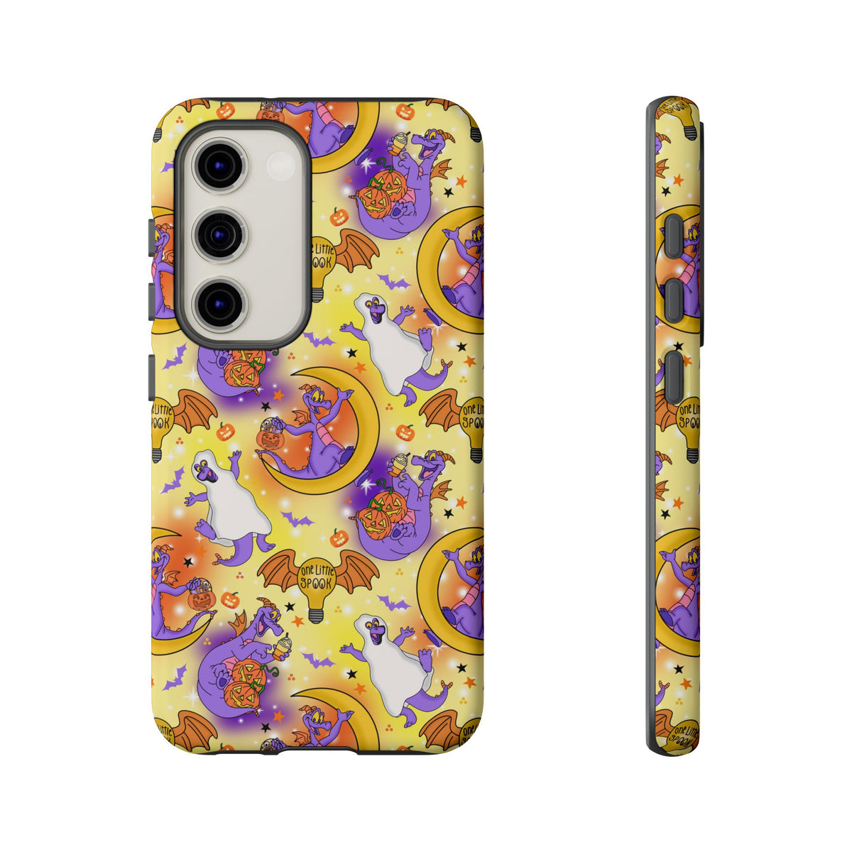 Figment on the Moon Yellow Resort Ready Cell Phone Tech Case