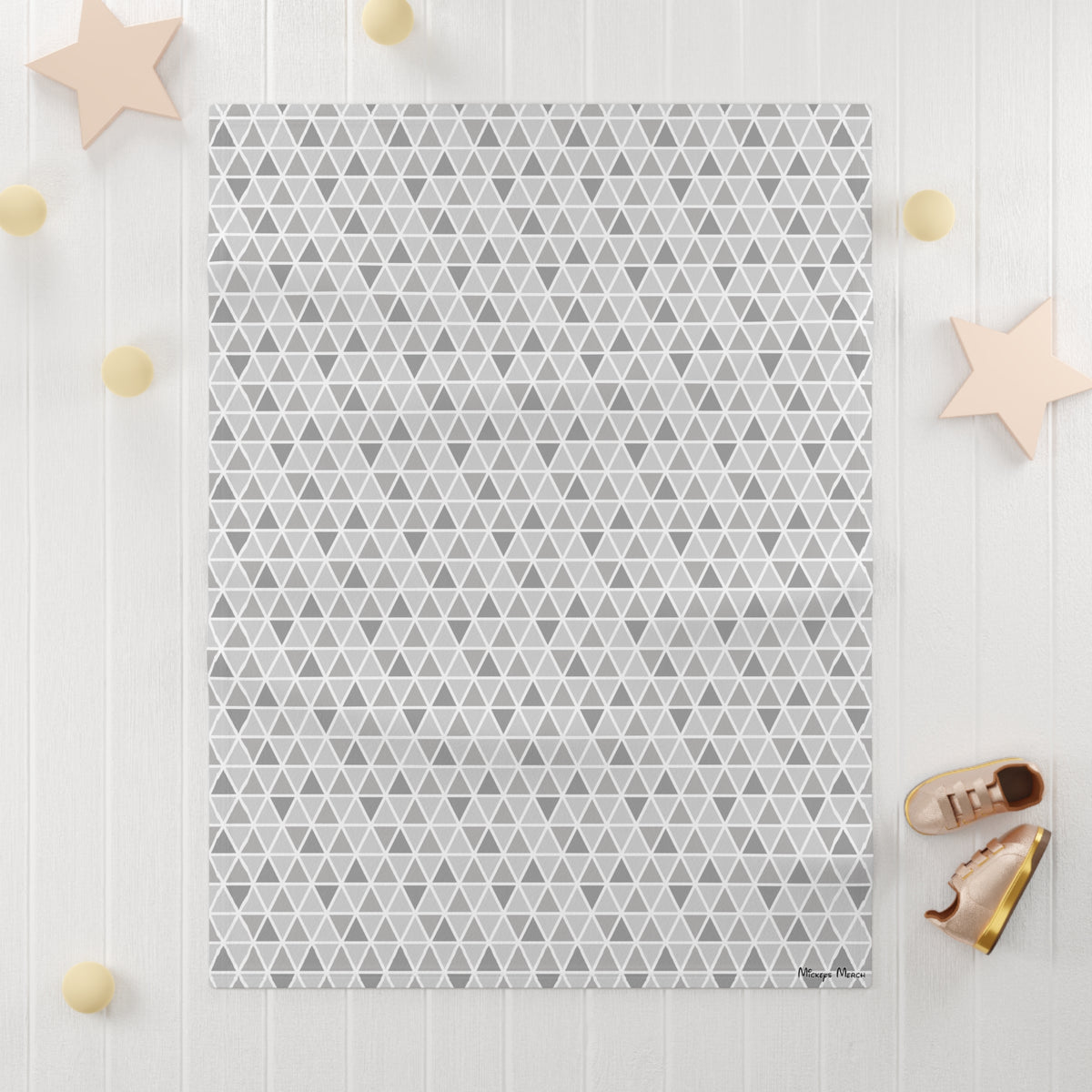 Epcot Ball Pattern Happily Ever After Baby Blanket