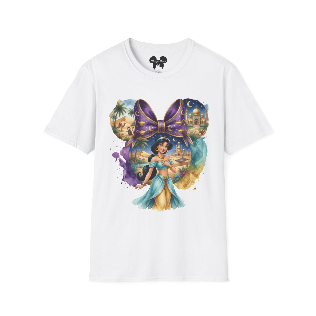 Disney Princess - Jasmine's Agrabah Magic Lamp Vignette Unisex Graphic Tee