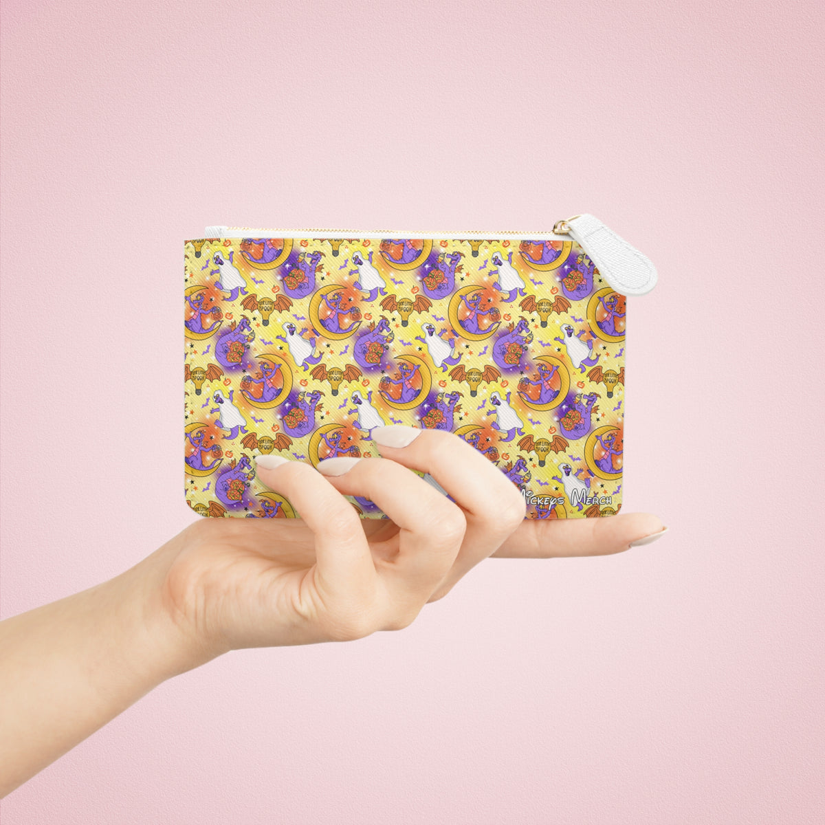 Figment on the Moon Yellow Mini Clutch