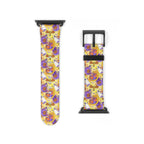 Figment on the Moon Yellow Whimsical Watch Band - Apple