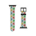 Mickey Stamps Whimsical Watch Band - Apple