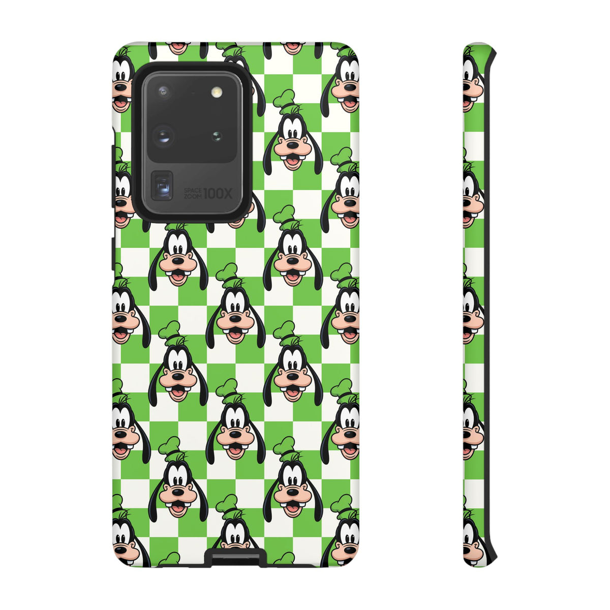 Green Checkerboard Goofy Resort Ready Cell Phone Tech Case