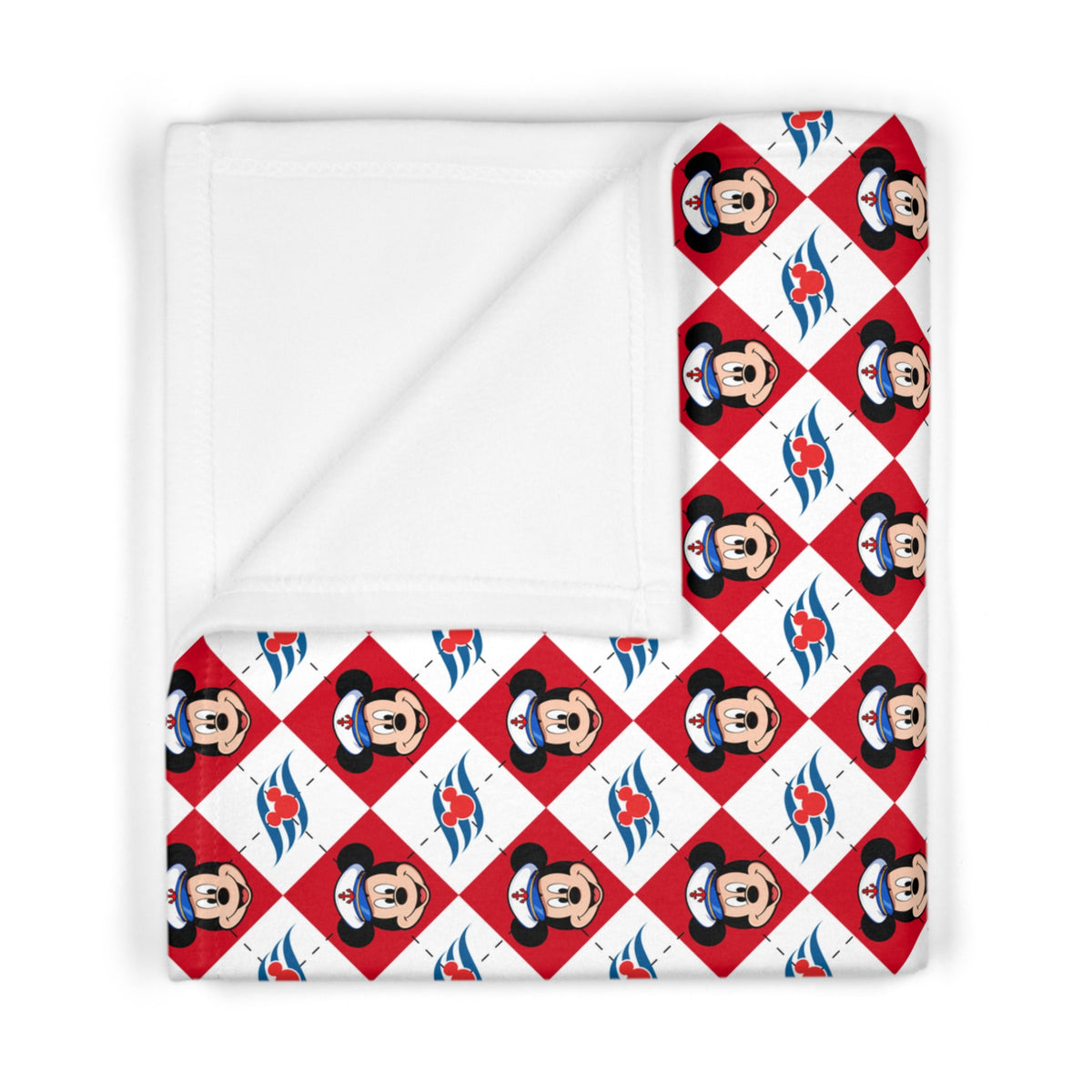 DCL Mickey Happily Ever After Baby Blanket