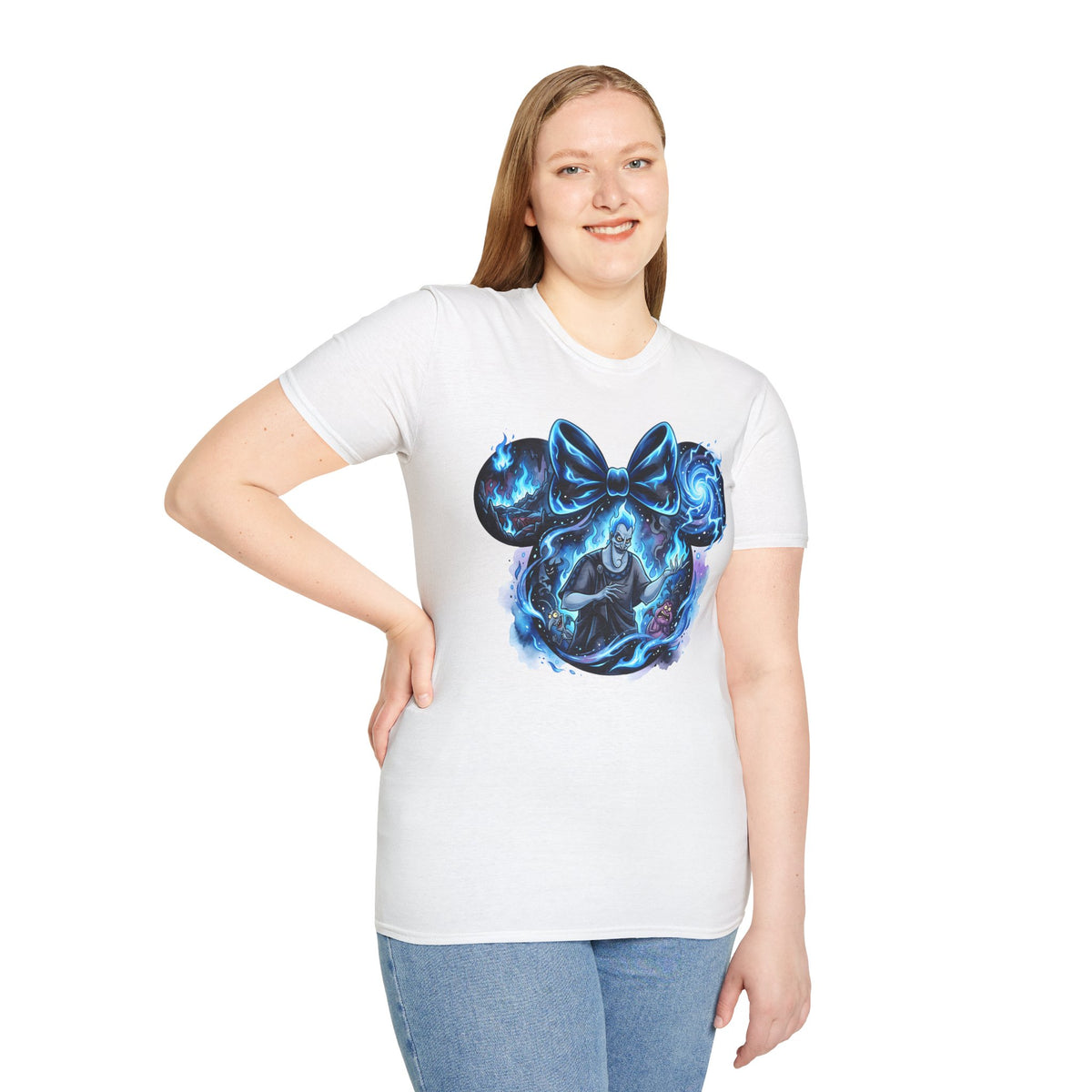 Disney Villains - Neon Hades Vignette Unisex Graphic Tee