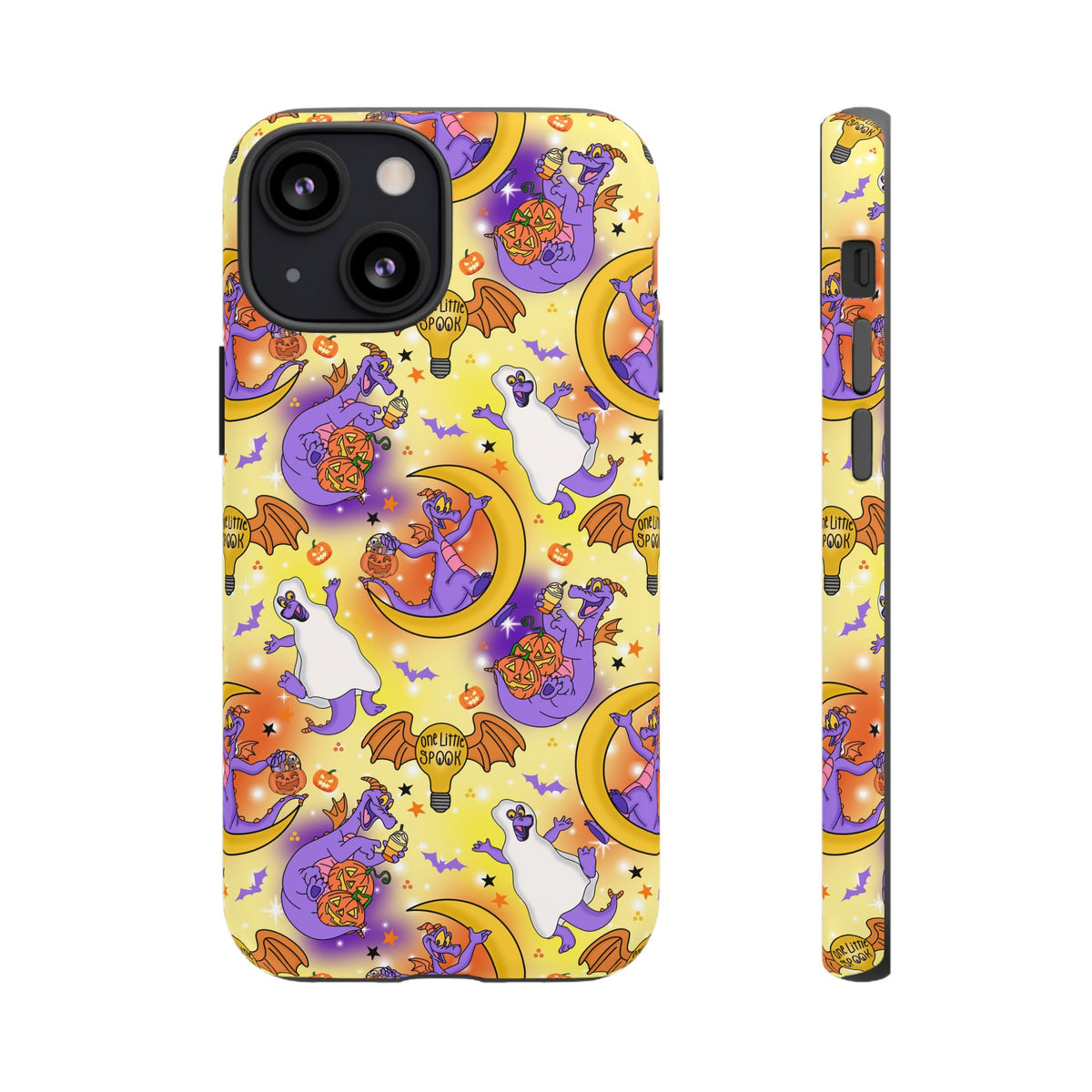 Figment on the Moon Yellow Resort Ready Cell Phone Tech Case