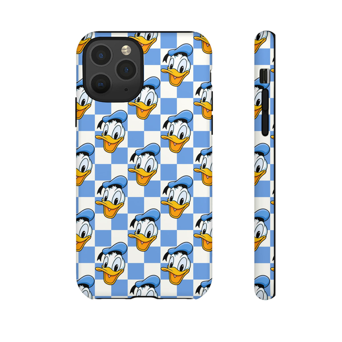 Blue Checkerboard Donald Resort Ready Cell Phone Tech Case