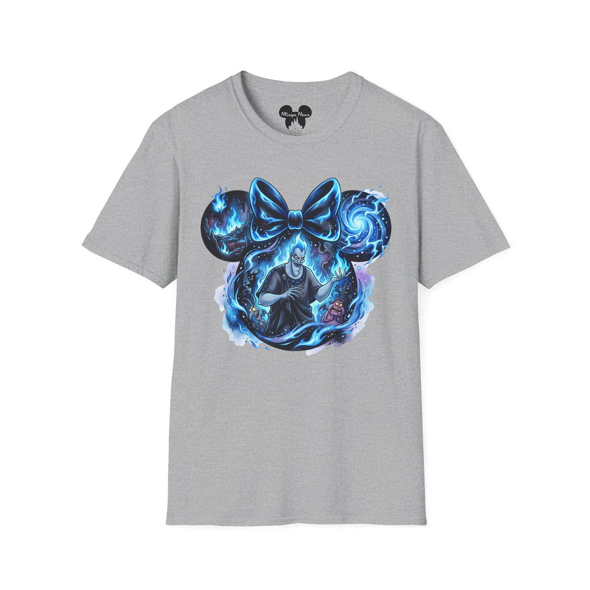 Disney Villains - Neon Hades Vignette Unisex Graphic Tee