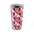 Pink Checkerboard Minnie 20oz Tumbler