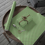 Green Checkerboard Goofy Wrapping Paper Roll