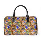 Four Parks Ride Collage PU Leather Travel Bag