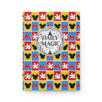 Checkerboard Mickey Hands Daily Magic Matte Hardcover Journal