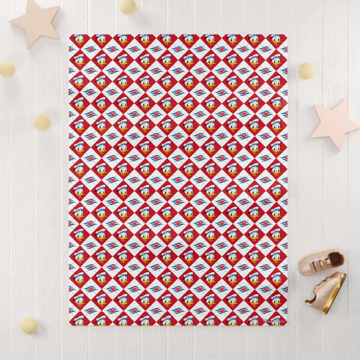 DCL Donald Happily Ever After Baby Blanket