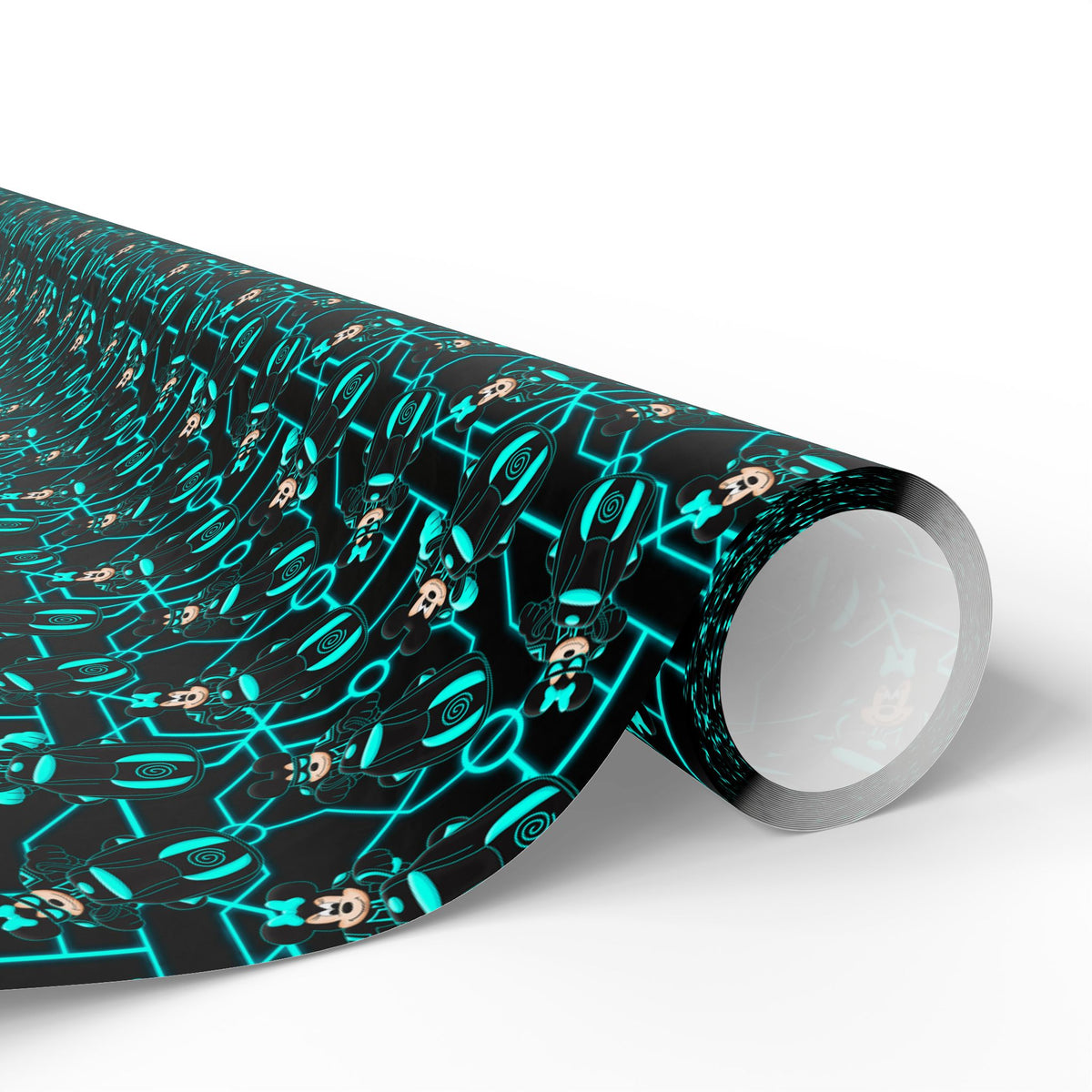 Tron Mickey Wrapping Paper Roll