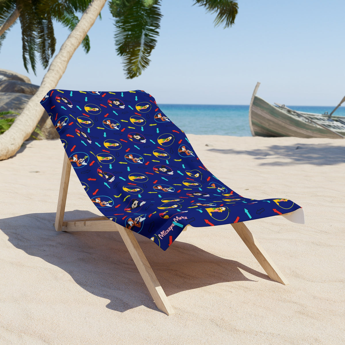 Character Arrows Beach Towel