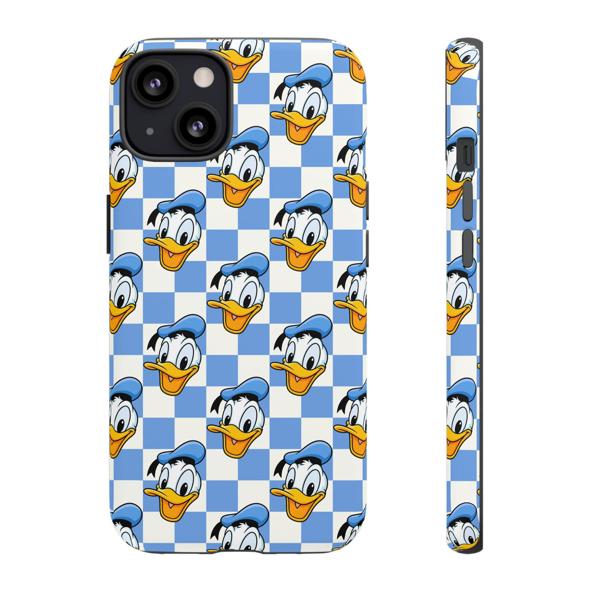 Blue Checkerboard Donald Resort Ready Cell Phone Tech Case