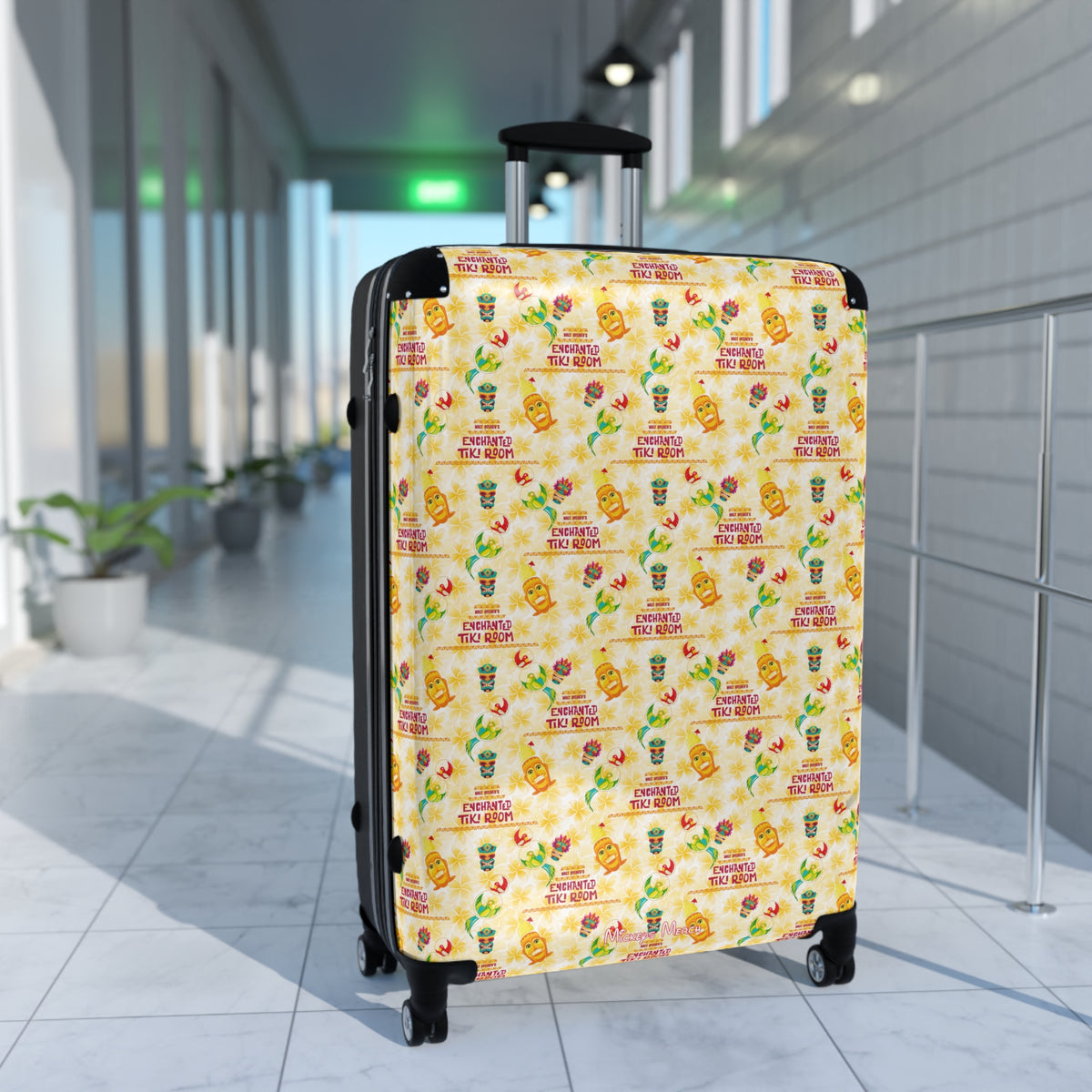 Enchanted Tiki Room Polycarbonate Suitcase