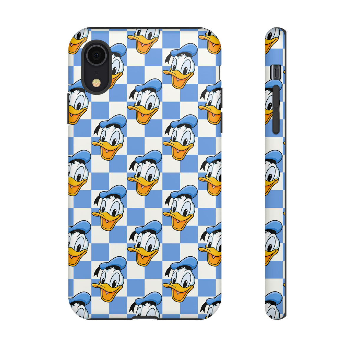 Blue Checkerboard Donald Resort Ready Cell Phone Tech Case