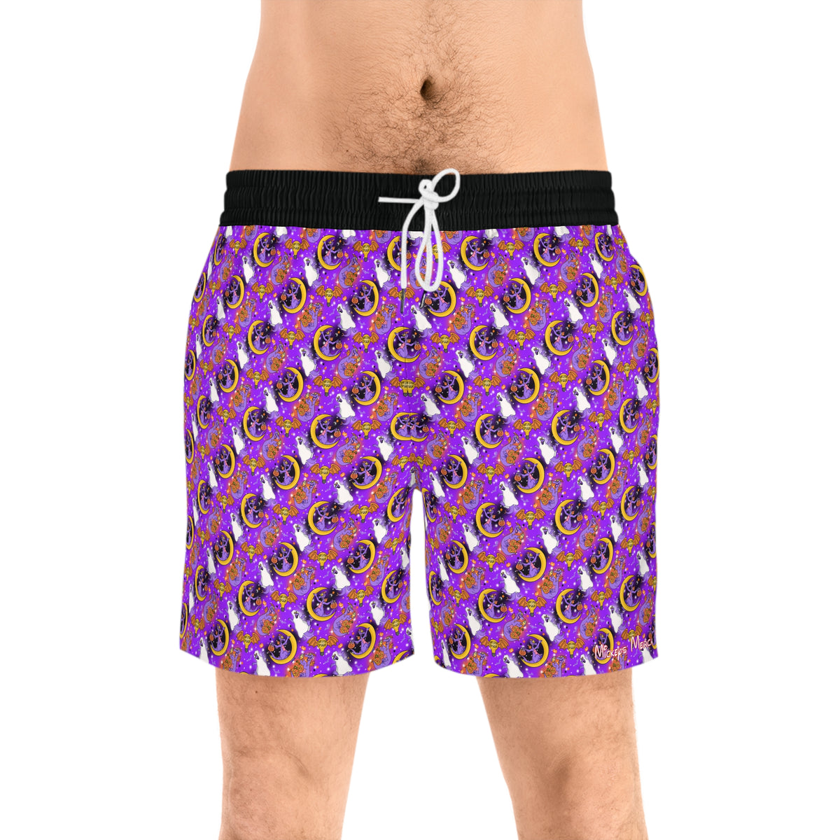 Figment on the Moon Purple Swim Trunks