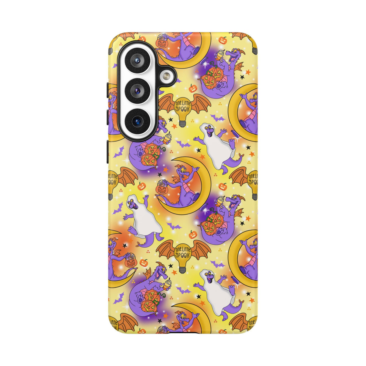 Figment on the Moon Yellow Resort Ready Cell Phone Tech Case