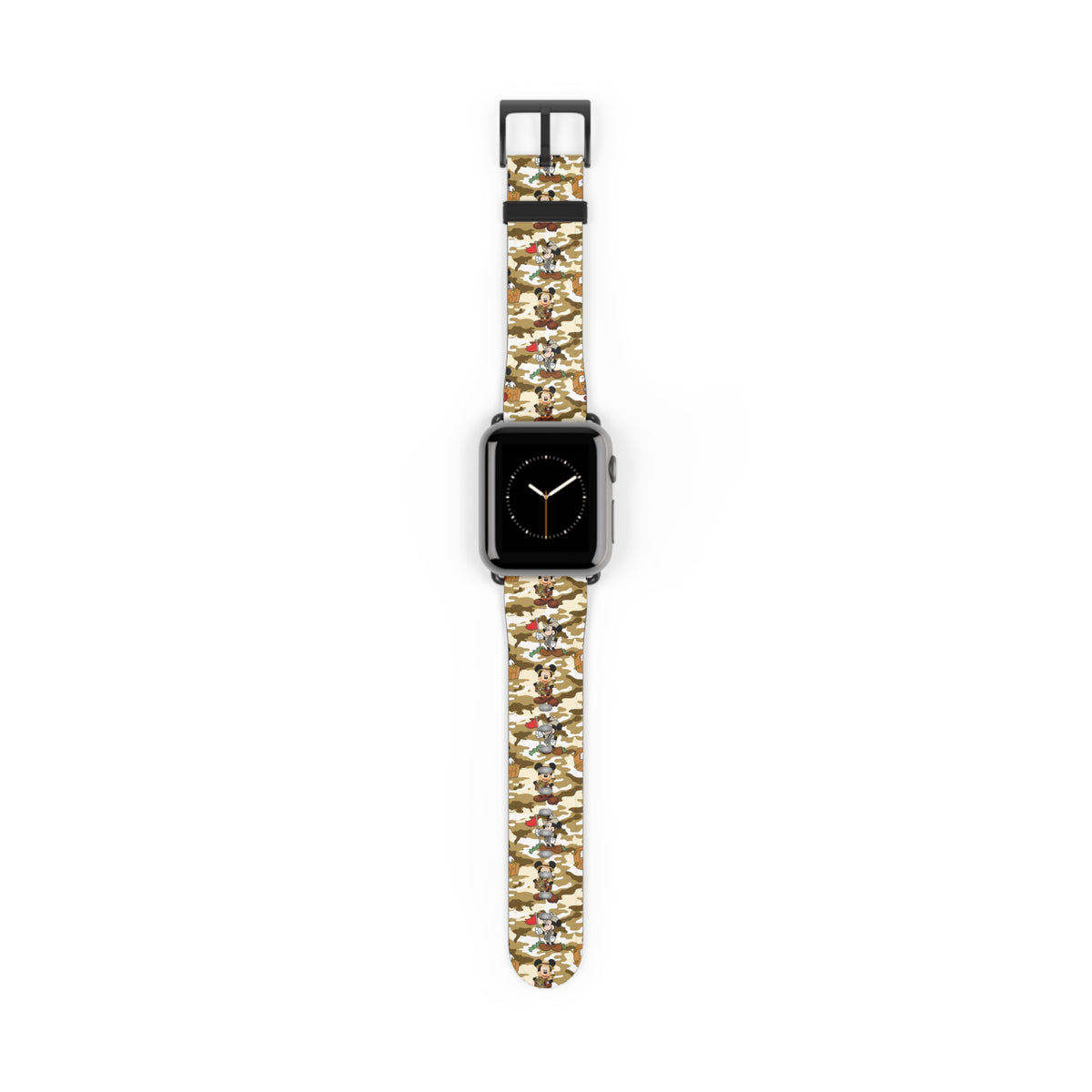 Jungle Camo Mickey Whimsical Watch Band - Apple