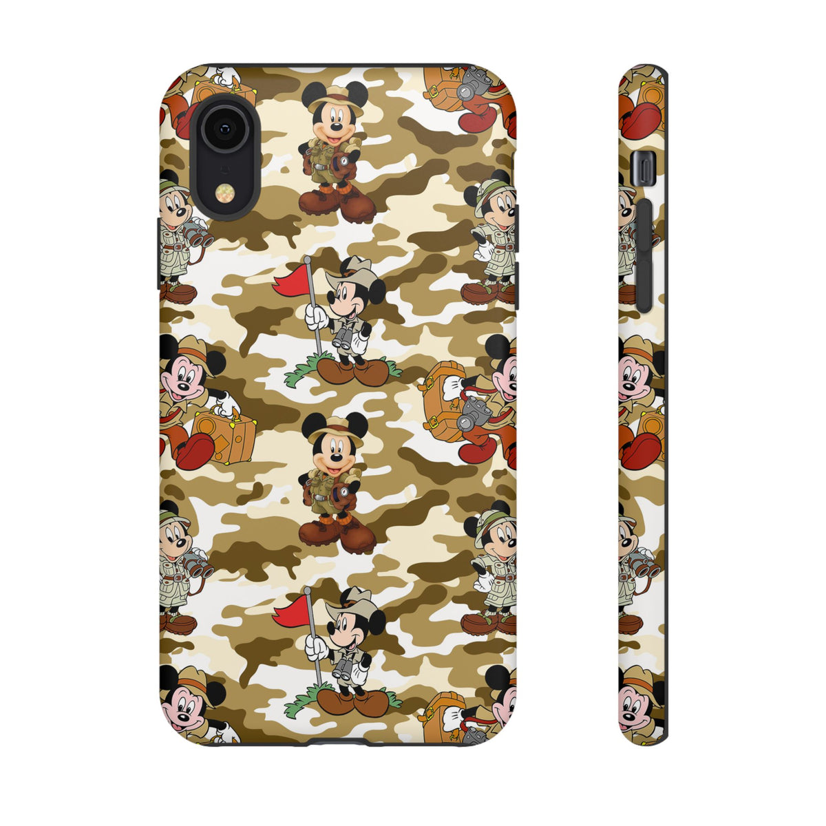 Jungle Camo Mickey Resort Ready Cell Phone Tech Case