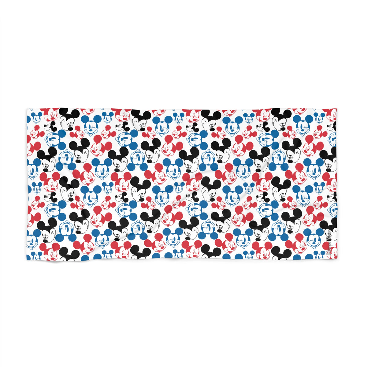 Emoji Mickey Beach Towel