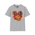 Lion King - Simba's Curious Sunset Tribal Vignette Unisex Graphic Tee