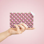 Pink Checkerboard Minnie Mini Clutch